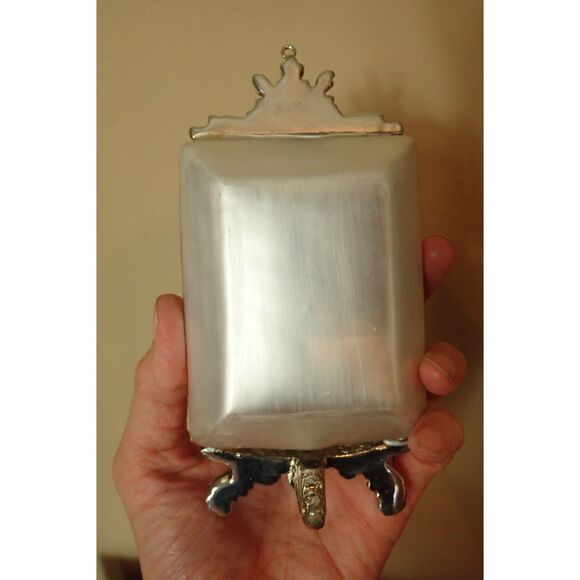 Mona Lisa Frame Glass Blown Large Ornament Gold Ornate Art Da Vinci - Picture 4 of 9